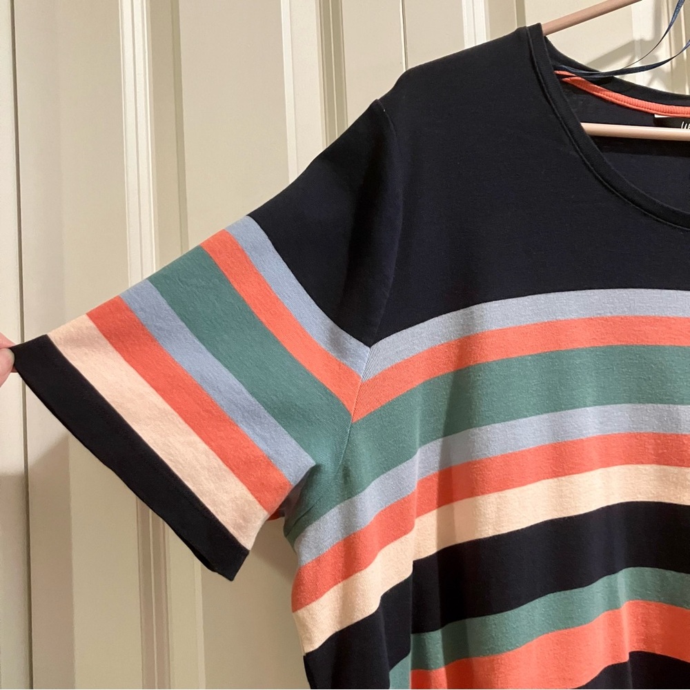 Ulla Popken 24-26W Cotton Retro Tee